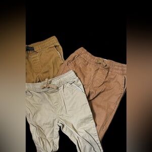 Kids Tan and Brown Bottoms Set